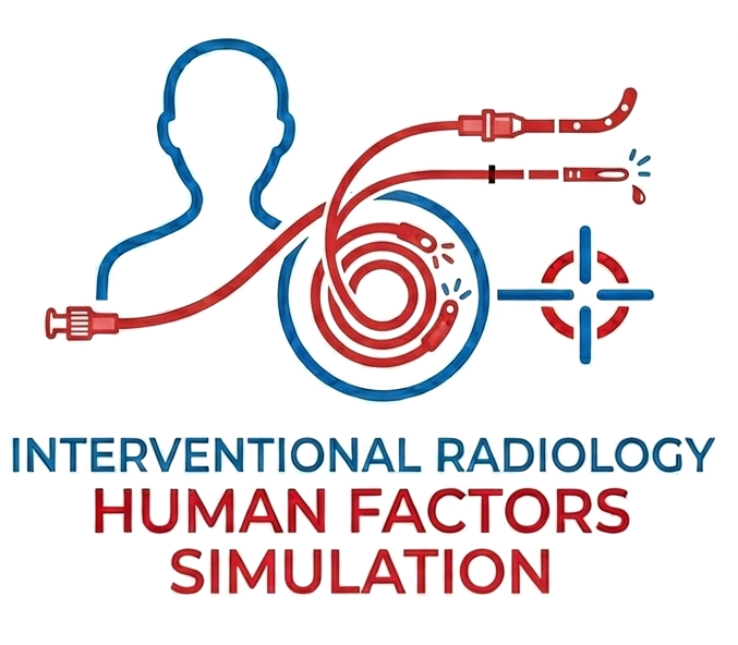 Interventional radiology human factors simulation day graphic