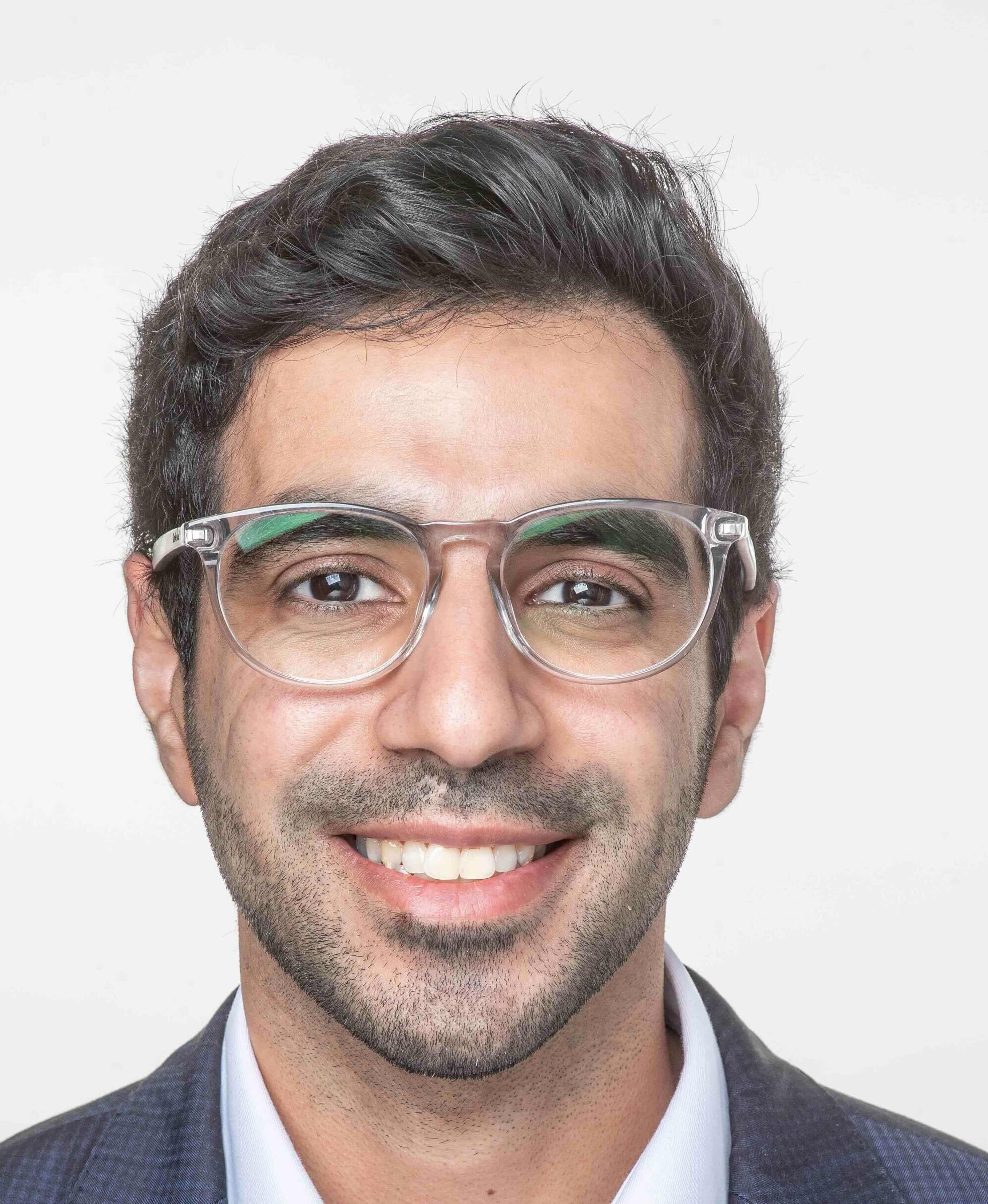 Portrait of Dr Hunain Shiwani